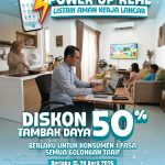 Diskon 50% untuk Tambah Daya, PLN Hadirkan Promo “Power Up Real: Listrik Aman Kerja Lancar”