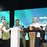 Danrem 043/Gatam Hadiri Closing Ceremony Festival UMKM dan Pasar 1001 Malam HUT Ke-27 Lampung Timur