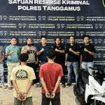 Tekab 308 Presisi Polres Tanggamus Tangkap 2 Tersangka Curas Usai Korban Berwisata di Kota Agung Timur