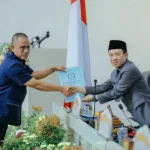 Sekdaprov Marindo Kurniawan Hadiri Rapat Paripurna DPRD Lampung