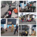 Kelurahan Sepang Jaya Giat Semangat Gotong Royong di Jalan Kenanga Bandar Lampung