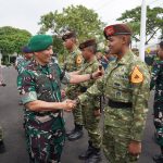 Danrem 043/Gatam Terima Taruna Akademi TNI dan Akpol dalam Kegiatan Integratif Bhakti Sekolah Rakyat Tahun 2026