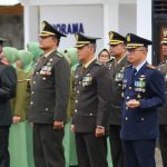 Kasrem 043/Gatam Hadiri Ziarah Nasional HUT ke-81 TNI di TMP Tanjung Karang