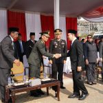 Semangat Pancasila Bergema di Lampung, Danrem Hadiri Upacara Provinsi, Kasrem Jadi Irup di Makorem