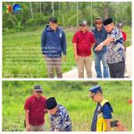 Bupati Tanggamus Tinjau Sejumlah Ruas Jalan Kabupaten