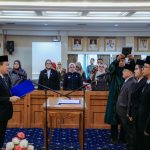 Sekdaprov Marindo Lantik Pejabat Pimpinan Tinggi Pratama